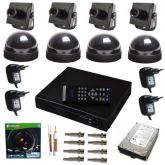 Kit 8 Câm. de seg Compl. + Dvr Stand Alone - Instalado